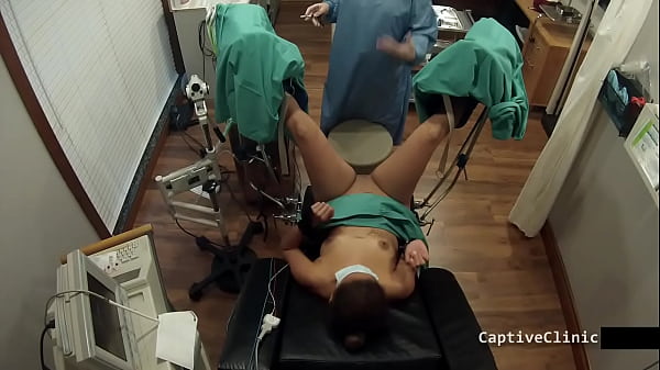 Maria Becomes Human Guinea Pig for Doctor Tampa’s Strange Electrical E-Stim Experiments! Watch The Full 2 Hour Movie Only At BondageClinic! Reup