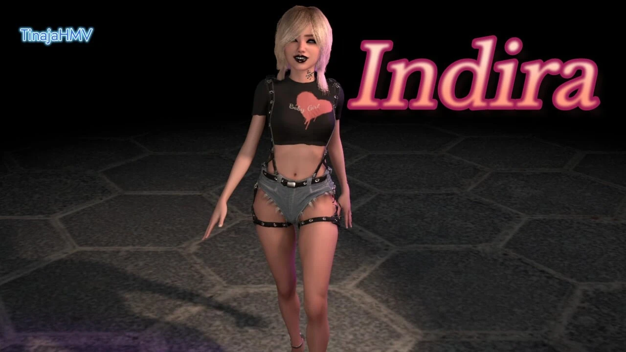 Meet Amber's little stepsister Indira, who likes to ride huge BBCs